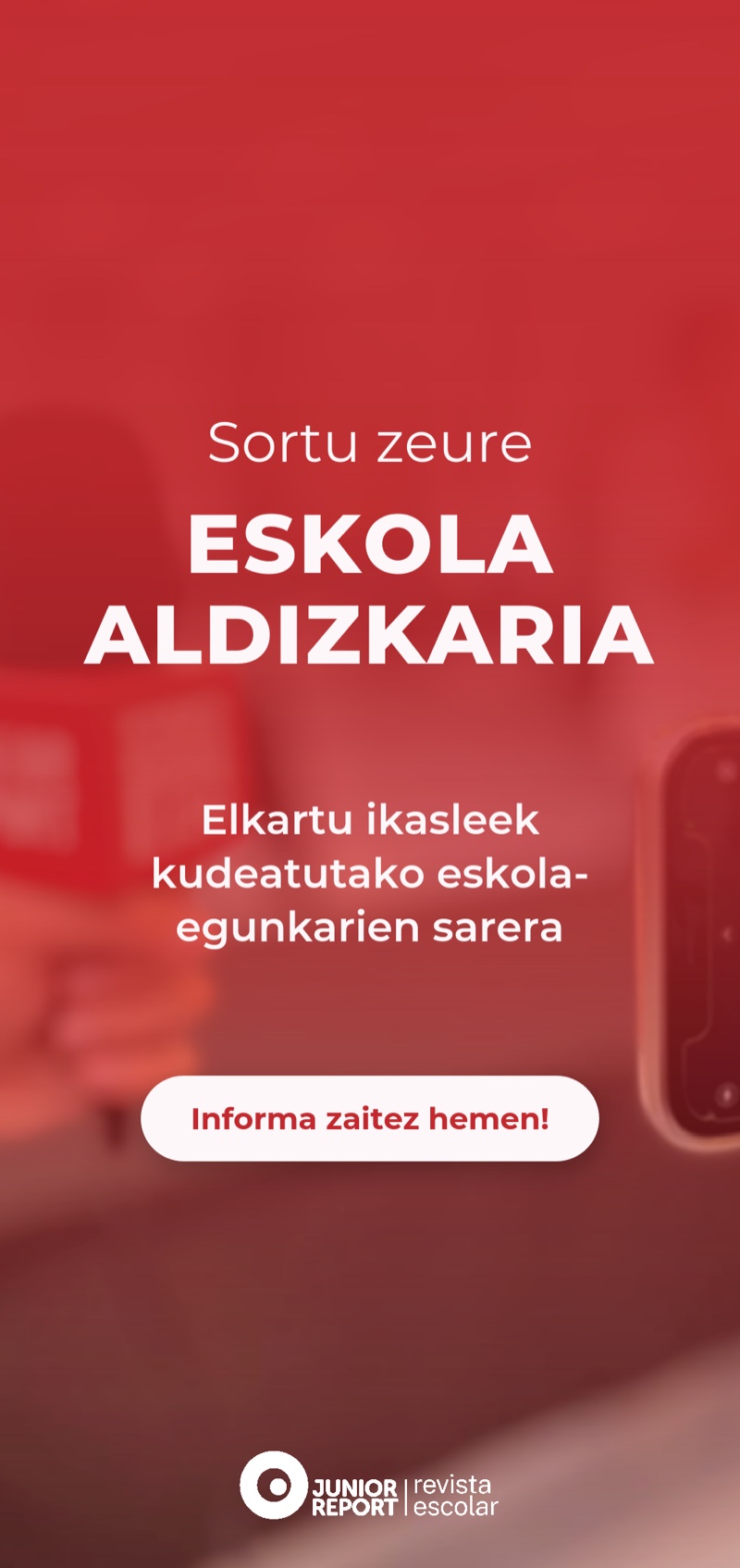 Eskola-aldizkari digitalen proiektua